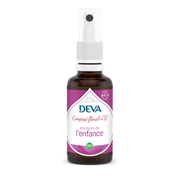 [DENFA30SP] DEVA Composé floral BIO, n°11 Emotions de l'ENFANCE 30ml SPRAY