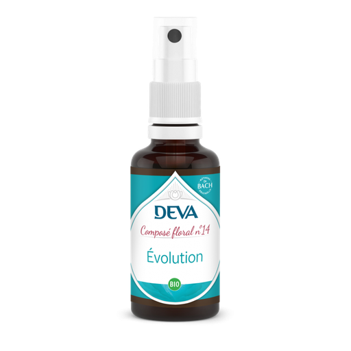 [DEVOL30SP] DEVA Composé floral BIO, n°14 EVOLUTION 30ml SPRAY