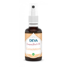 [DCONS30SP] DEVA Composé floral BIO, n°16 CONSOLATIONS 30ml SPRAY
