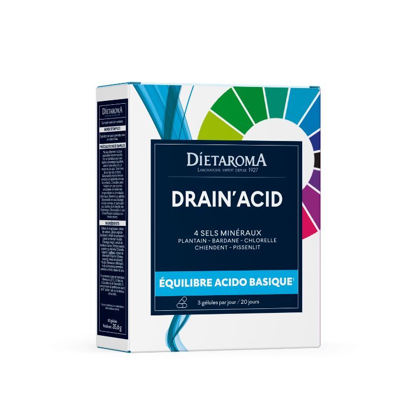 [DIETDRAACI] DIETAROMA Drain'acid 60 gél.