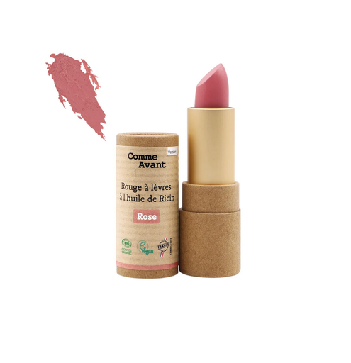 [COMMROUROS] Comme Avant Rouge à lèvres Rose BIO* 4gr