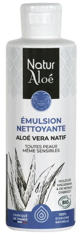 [NATUEMU] NaturAloe Emulsion nettoyante bio* 200ml