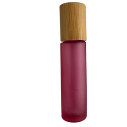 [ROLLROSGIV] Roll-on en verre 10ml ROSE GIVRE + bouchon bambou