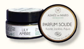 [ADMLILYAMBSOL] Aimée de Mars Lily Ambre Parfum solide 15gr