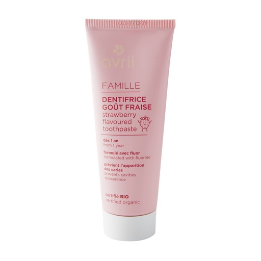 [AVRIDENFRA] Avril Dentifrice Famille Fraise BIO* 75 ml