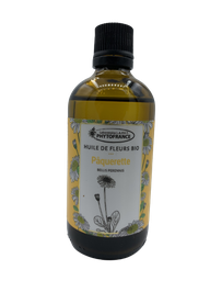[HVPAQU100] Phytofrance huile végétale Pâquerette bio* (bellis perennis) 100ml