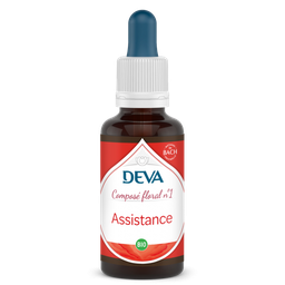[DASSI30] DEVA Composé floral BIO, n°01 ASSISTANCE 30ml