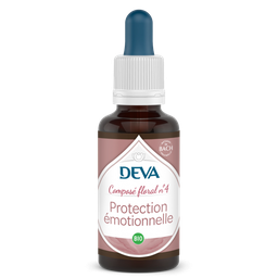 [DPROT30] DEVA Composé floral BIO, n°04 PROTECTION EMOTIONNELLE 30ml