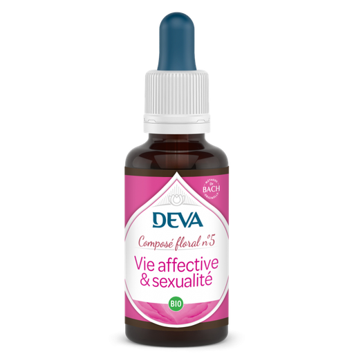 [DVIEA30] DEVA Composé floral BIO, n°05 VIE AFFECTIVE 30ml