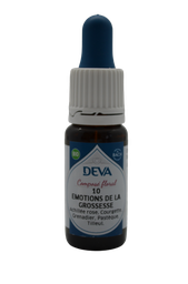 [DGROS10] DEVA Composé floral BIO, n°10 Emotions de la GROSSESSE 10ml