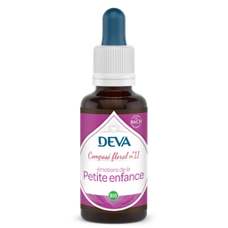 [DENFA30] DEVA Composé floral BIO, n°11 Emotions de l'ENFANCE 30ml