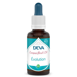 [DEVOL30] DEVA Composé floral BIO, n°14 EVOLUTION 30ml