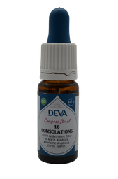 [DCONS10] DEVA Composé floral BIO, n°16 CONSOLATIONS 10ml
