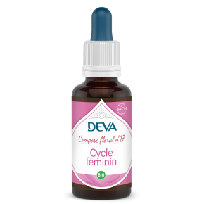 [DCYCL30] DEVA Composé floral BIO, n°17 CYCLE FEMININ 30ml