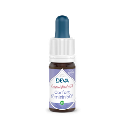 [DCONF30] DEVA Composé floral BIO, n°18 CONFORT FEMININ+50 - 30ml