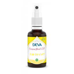 [DJOIE30SP] DEVA Composé floral BIO, n°20 JOIE DE VIVRE 30ml SPRAY