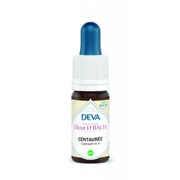 [DBCENT30] Elixir floral Dr BACH de DEVA BIO, Centaurée/Centaury 30ml