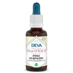 [DBETOI30] Elixir floral Dr BACH de DEVA BIO, Etoile de Bethléem/Star of Bethléem 30ml