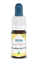 [39DBCRIS30] 39 Elixir floral Dr Bach de DEVA BIO, Situation de crise/Rescue 30ml