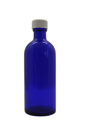 [FLACBLE100] Flacon verre bleu 100ml