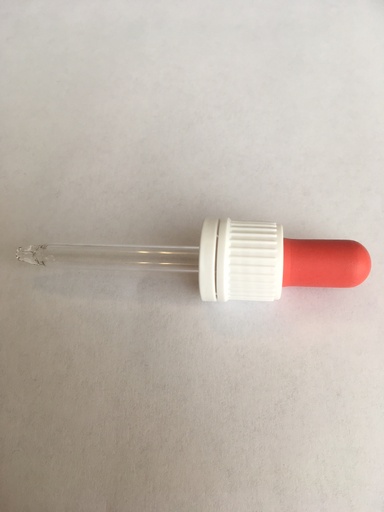 [PIPE10/15] Pipette rouge 10/15ml pour combi brun