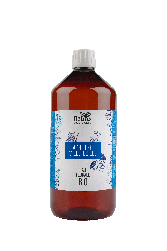 [HAACHIMIL1000] Eau florale Achillée millefeuille BIO (Achillea millefolium) 1000ml
