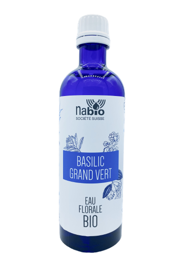 [HABASIGV] Eau florale Basilic Grand vert BIO (Ocimum bas) 200ml
