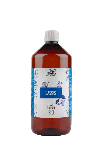 [HACASS1000] Eau florale Cassis BIO (Ribes nigrum) 1000ml
