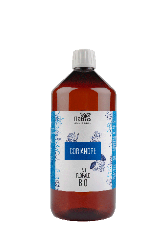[HACORI1000] Eau florale Coriandre BIO (Coriandrum sativum) 1000ml