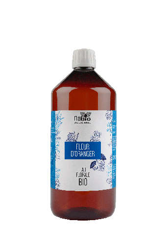 [HAFLEUORA1000] Eau florale Fleur d'oranger BIO (Citrus aurantium) 1000ml