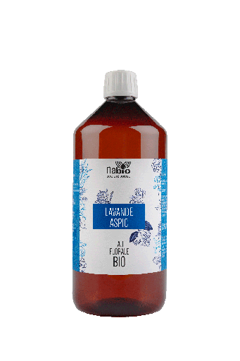 [HALAVAASP1000] Eau florale Lavande aspic BIO (Lavandula latifolia) 1000ml